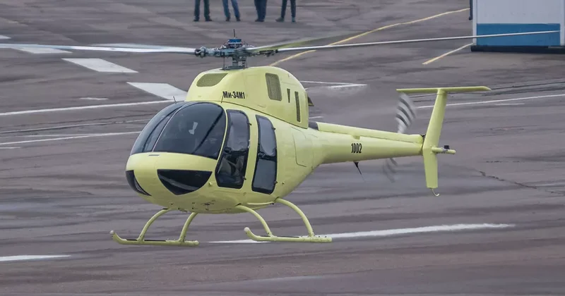 Вертолеты России начали летные испытания Ми 34М1 ВИДЕО