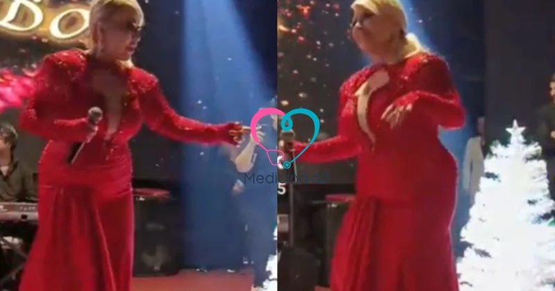 Mədəsini kiçildən Mətanət İsgəndərli yenə kökəldi VİDEO