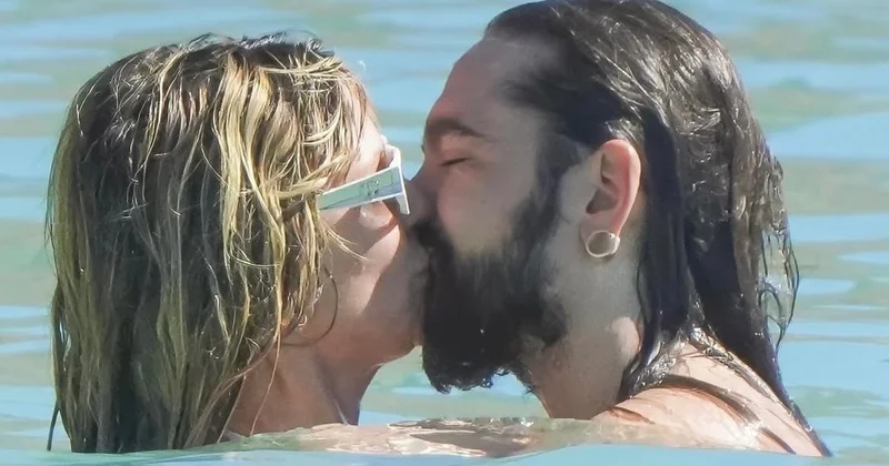 Heidi Klum istirahətdə