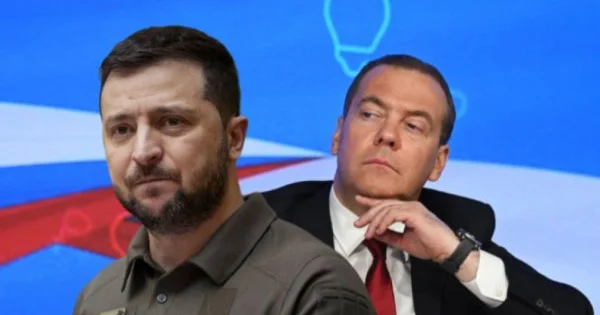Medvedev Zelenskini təhqir etdi SƏBƏB