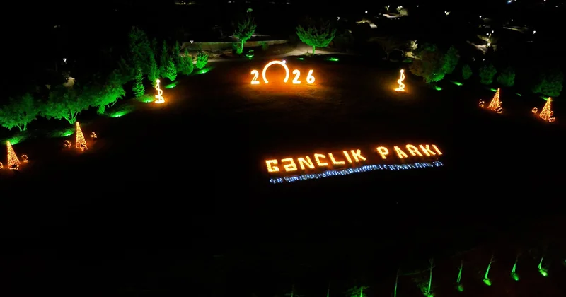 Xətaidə Yeni il tərtibatı sakinlərə bayram sevinci bəxş edir Video