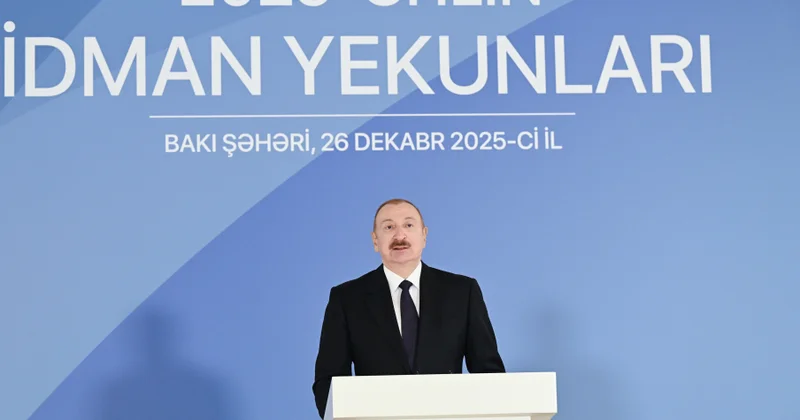 Президент Ильхам Алиев принял участие в церемонии, посвященной спортивным итогам 2025 года
