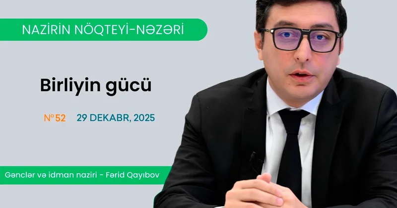 Fərid Qayıbov 2025 ci ili dəyərləndirdi: 2113 medal, yeni statuslar, böyük hədəflər