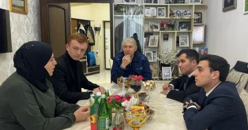 Nizami rayonunda şəhid ailələri ziyarət olunub