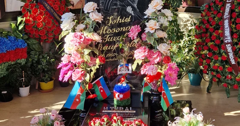 Şəhid Həsənov Tural Rauf oğlunun anım günü qeyd olunub