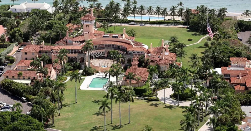 Около резиденции Трампа ограничивали полеты из за встречи с Нетаньяху