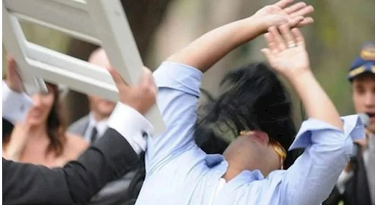 Bakıda arvad ərini bellə döydü