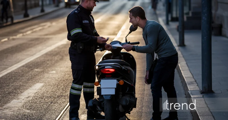 За управление мопедом без мотошлема вводится штраф