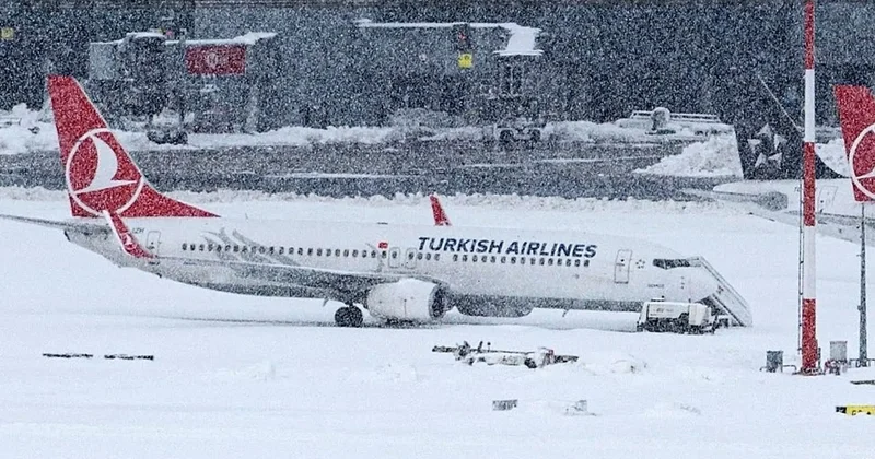 Türk Hava Yolları 60 dan çox uçuşu ləğv etdi SƏBƏB