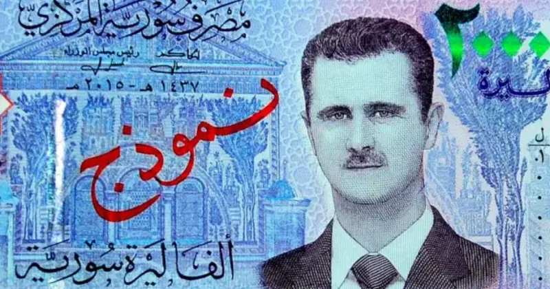 Suriya Əsədin portretlərini əskinaslardan çıxardı FOTO