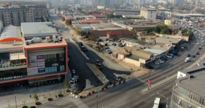 Bakıda iki küçədə nəqliyyat infrastrukturu təkmilləşdirilib