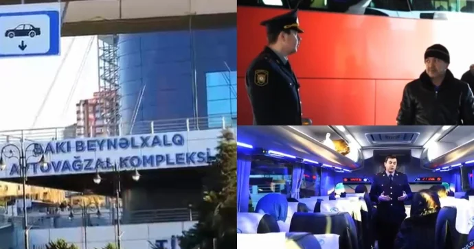 DYP avtovağzalda görüş keçirdi VİDEO