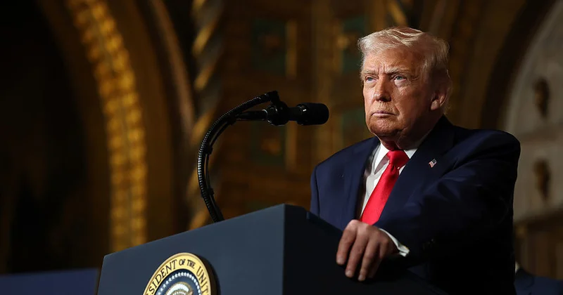 Tramp: Qəzza sülhü yalnız HƏMAS tərksilahından sonra mümkün olacaq