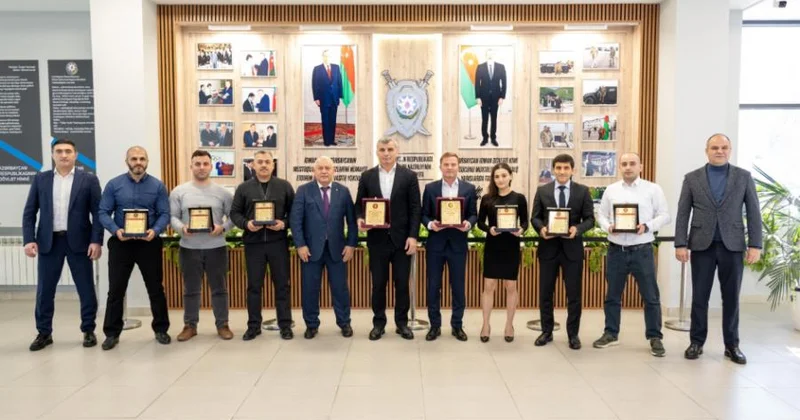 DİN in İdman Cəmiyyətinin bir qrup üzvü mükafatlandırılıb