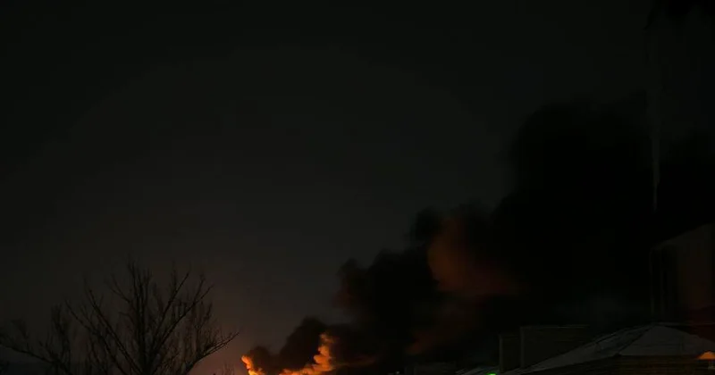 Удары по нефтебазам в Ровеньках и Туапсе видео