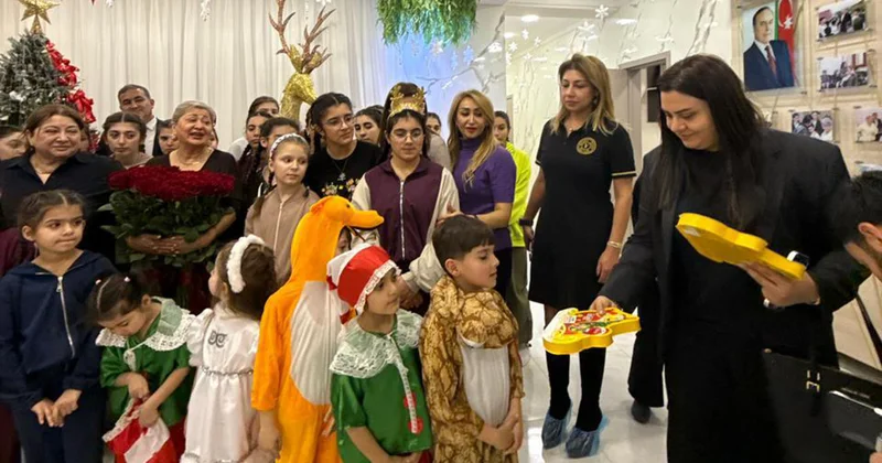 Sabunçu Tibb Mərkəzinin kollektivi uşaq sığınacağını ziyarət etdi Fotolar