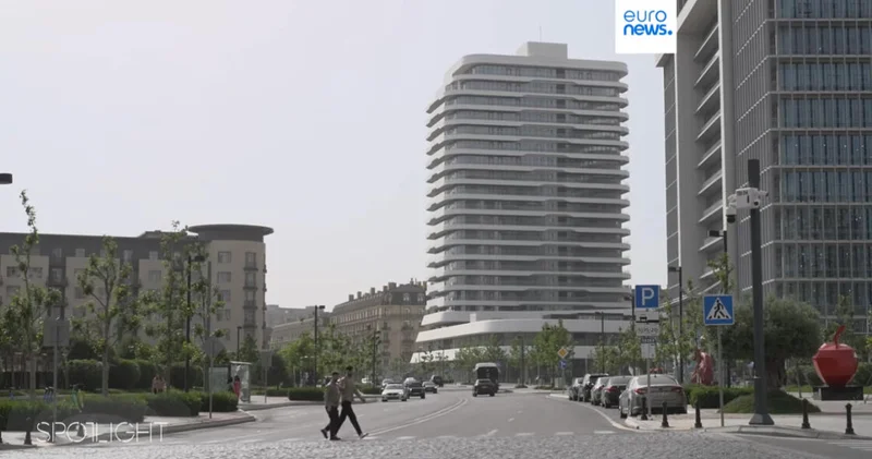 Телеканал Euronews подготовил репортаж из Baku White City ВИДЕО