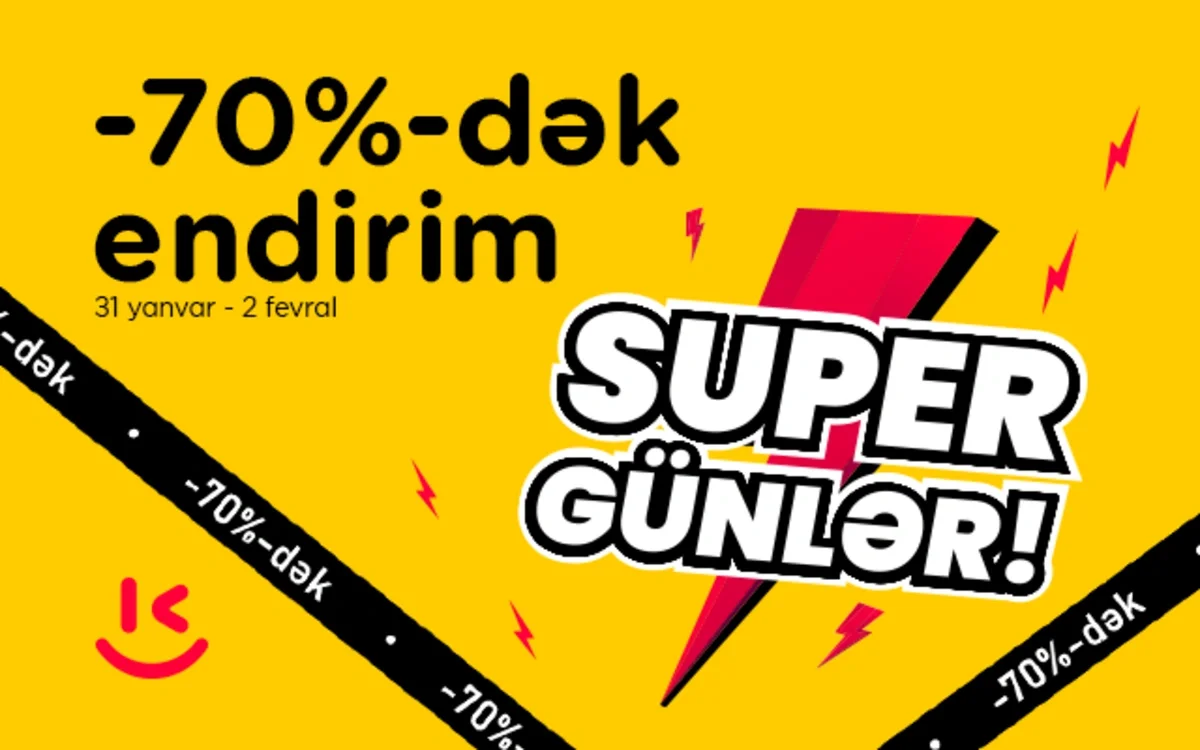 Kontakt ın Super günlər ində 70% dək endirim: YALNIZ 3 GÜN