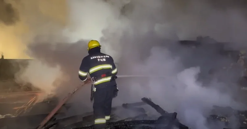 В Сумгайыте в доме произошел пожар Minval Politika