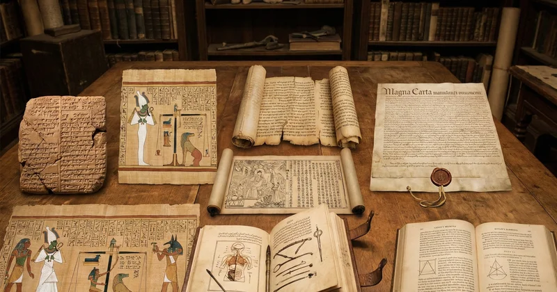 İbrani Bibliyasının ilk nüsxəsi, axirətə keçmək üçün sehrli mətnlər toplusu... Dünyanın 7 qədim əlyazması