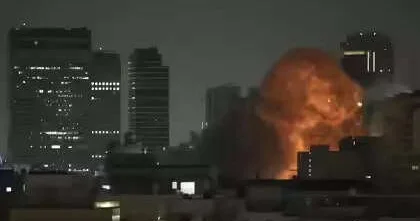 İrandakı yeni ardıcıl partlayışların yerindən görüntülər yayıldı... VİDEO