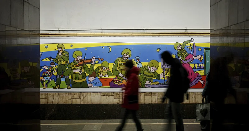 Kiyev metrosu fəaliyyətini dayandırdı