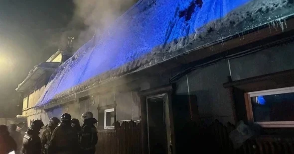 В России пятеро подростков погибли при пожаре в сауне