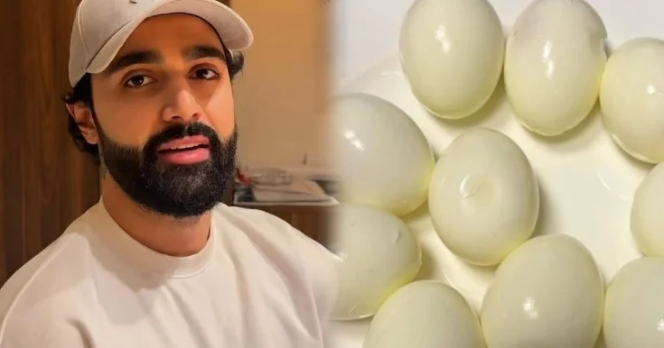 Hər səhər 10 ədəd yumurta yeyir Foto