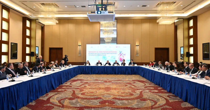 “Qafqazda ilk ürək transplantasiyası: Azərbaycan səhiyyəsinin tarixi nailiyyəti və gələcək perspektivlər” mövzusunda elmi praktiki dəyirmi masa keçirilir