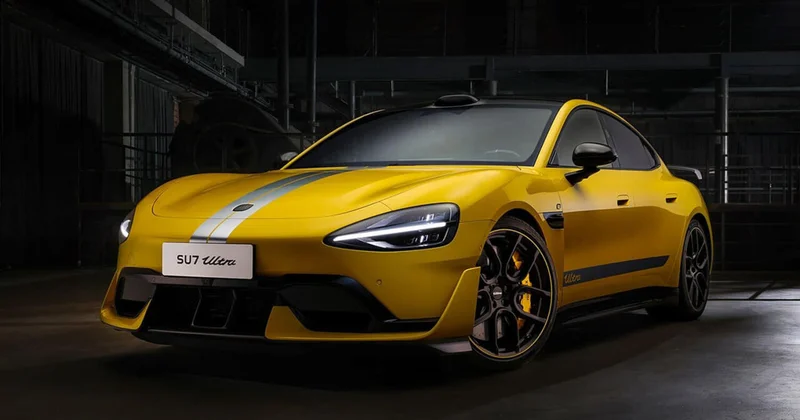 Продажи китайского электросуперкара Xiaomi SU7 Ultra упали
