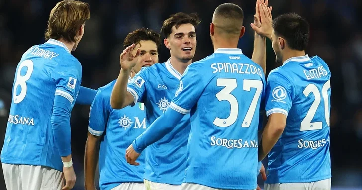 Наполи обыграл Фиорентину в 23 м туре Серии А