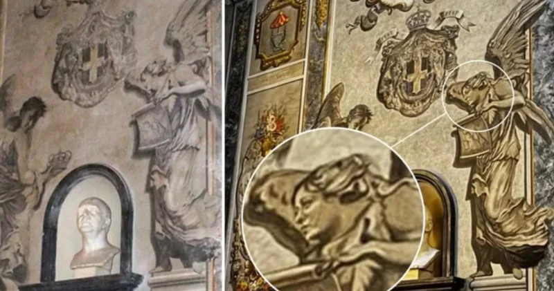 IV əsrə aid məbəddə Meloninin üzü “peyda oldu”