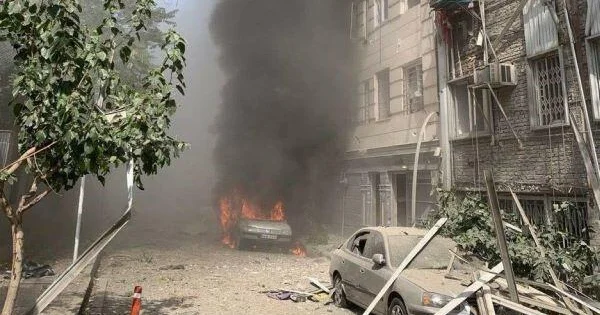 İranda güclü partlayış: ölənlər var Foto