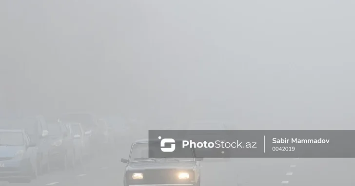 На дорогах Азербайджана ожидается значительное снижение видимости