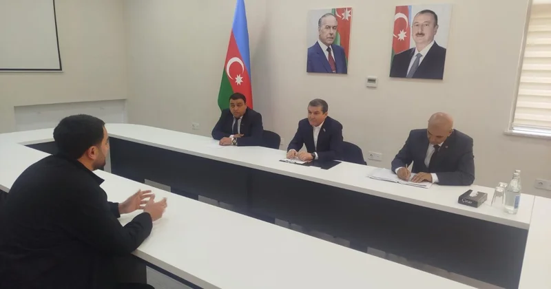 Bədəl Bədəlov seçicilərlə növbəti görüş keçirdi FOTOLAR