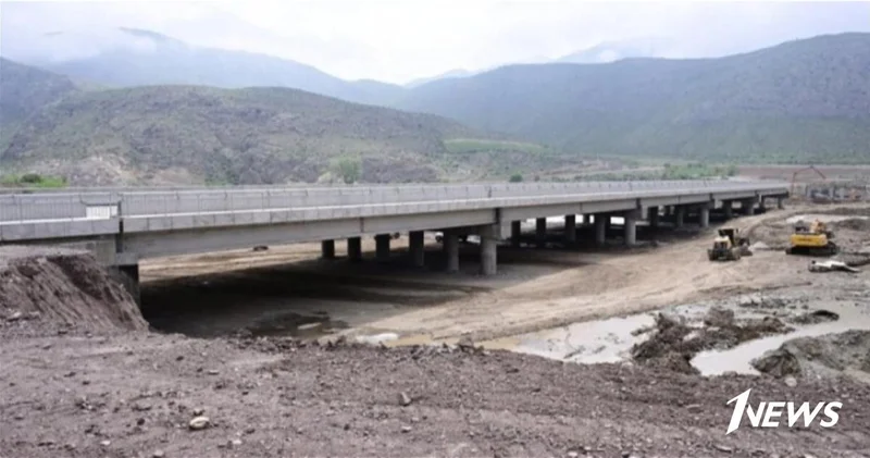 Строительство моста Агбенд Келале ведется в соответствии с графиком