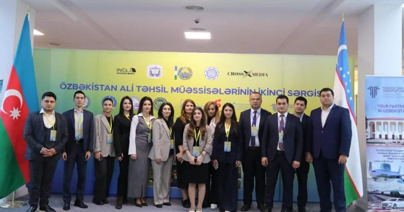 Bakıda Özbəkistan Universitetlərinin II Təhsil Sərgisi keçirildi FOTO