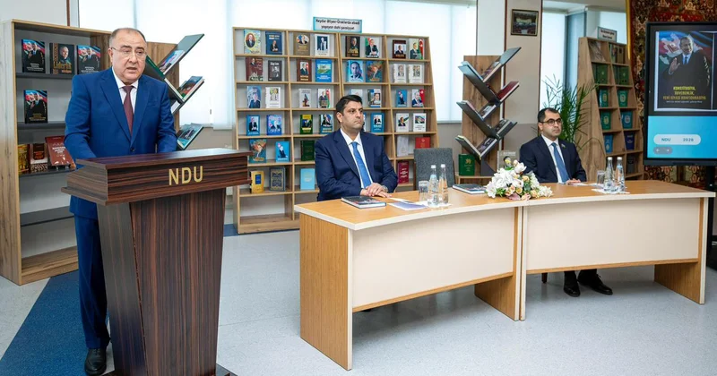 Naxçıvanda “Konstitusiya, Suverenlik və yeni siyasi konfiqurasiya: tarixi irs, müasir çağırışlar, gələcəyə baxış” adlı kitabın təqdimatı keçirilib