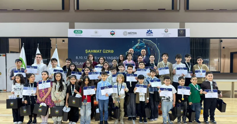 Şahmat üzrə ölkə çempionatına yekun vurulub FOTO