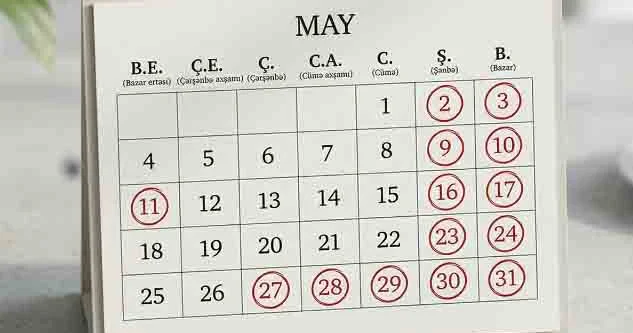 В мае будет 14 нерабочих дней