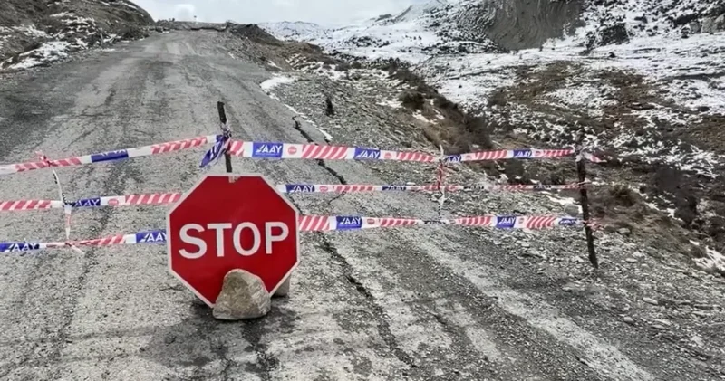 Dəmirçi Lahıc avtomobil yolu bağlanıb: Son vəziyyət necədir? VİDEO