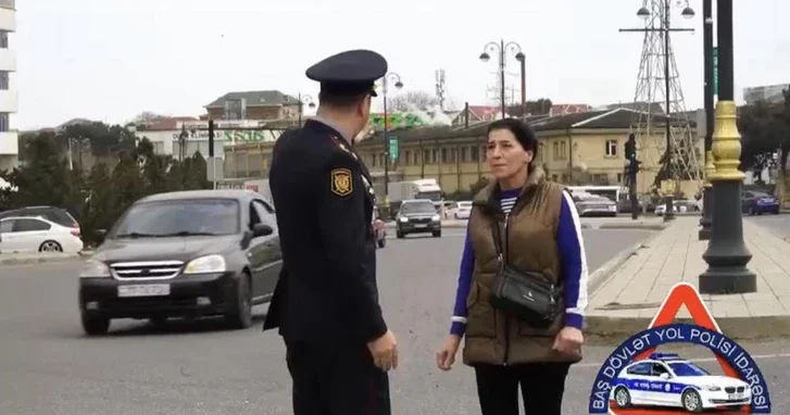 В Баку провели акцию по повышению пешеходной дисциплины