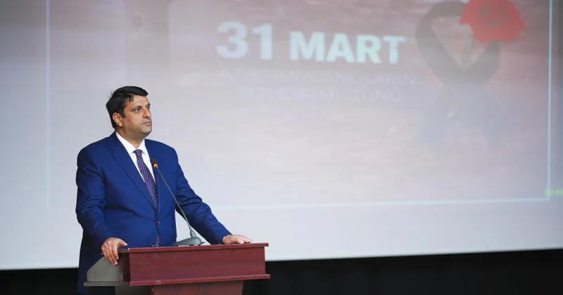 Rektor: 31 Mart soyqırımı erməni millətçilərinin azərbaycanlılara qarşı törətdikləri mərhələli soyqırımı siyasətinin bir hissəsidir