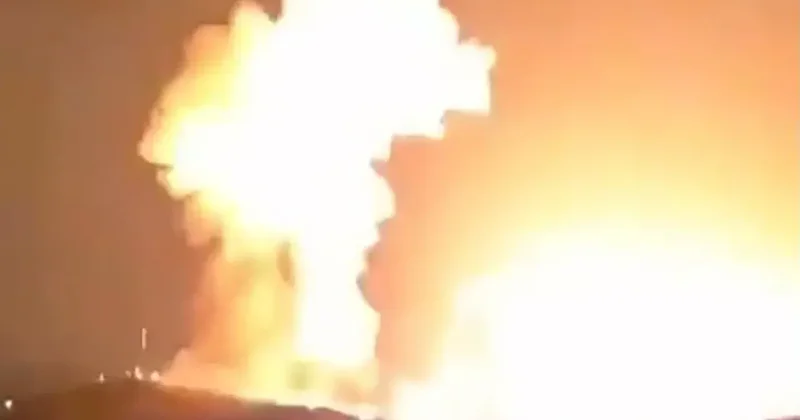ABŞ İsfahanı bombalayıb VİDEO