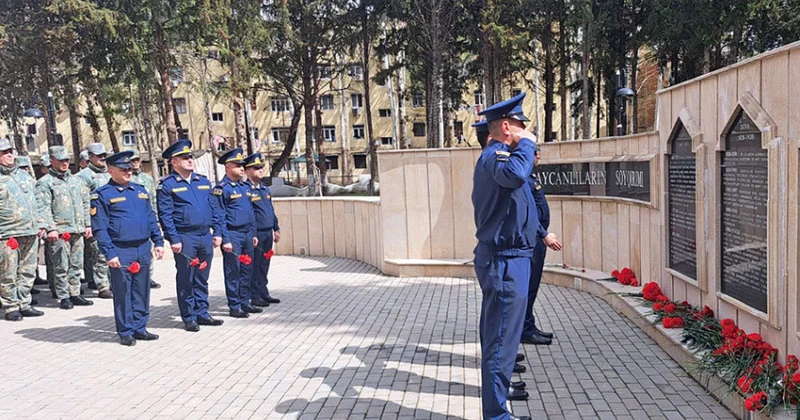 В Азербайджанской армии почтена память жертв геноцида