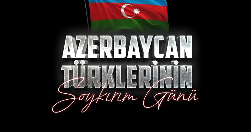 Türkiyə Müdafiə Nazirliyi: Qardaşlarımıza qarşı törədilən soyqırımını unutmamışıq, unutmayacağıq və unutdurmayacağıq!
