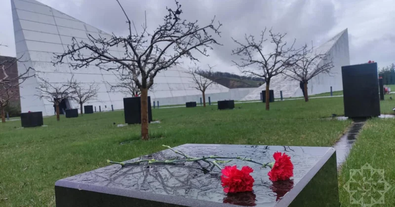Азербайджанский народ посещает Губинский мемориальный комплекс геноцида ФОТО