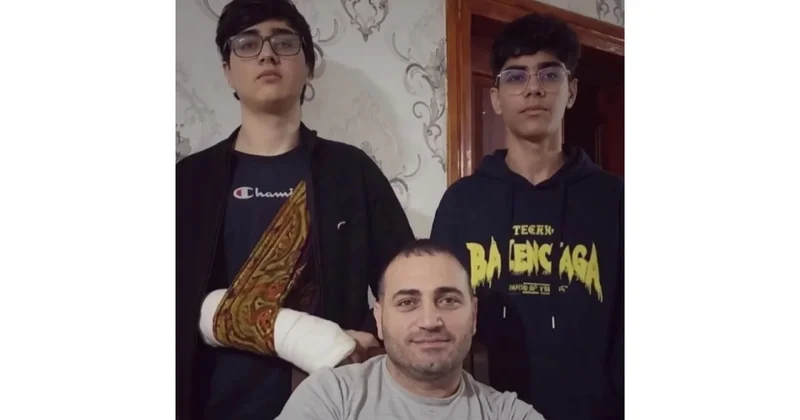 Həmin qəzada həlak olan qardaşların məzarından VİDEO