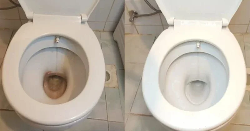 İllərlə yığılan çirki saniyələr içində təmizləyir Tualetləri parıldadan üsul
