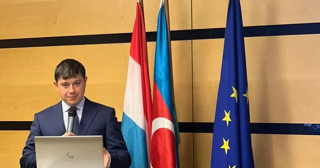 Lüksemburq azərbaycanlıları ilə görüş keçirildi FOTOLAR